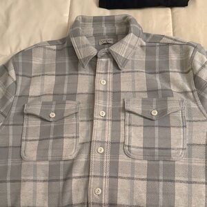 Jcrew Gray Plaid Men's Shirt